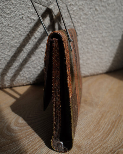 Snakeskin 70s Handbag