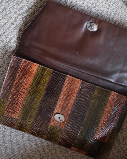 Snakeskin 70s Handbag