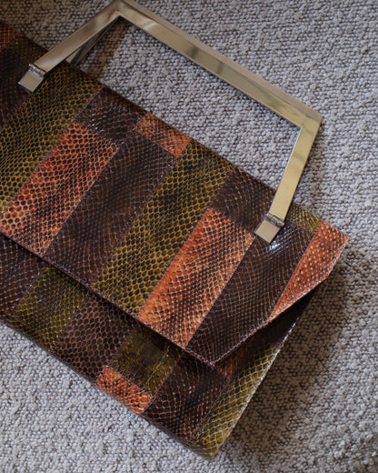 1970s Snakeskin Vintage Bag
