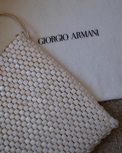 Giorgio Armani mother-of-pearl bag