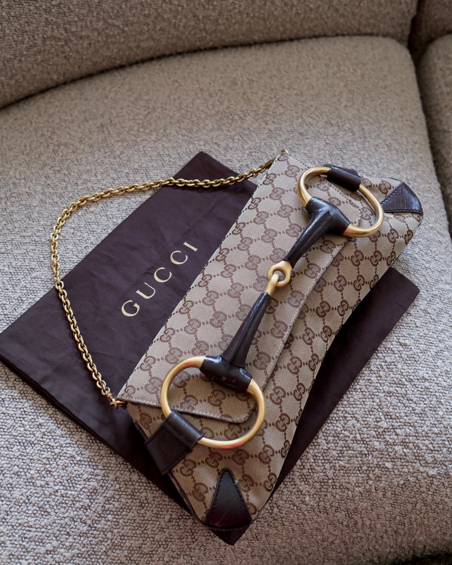 Gucci Horsebit Chain Bag