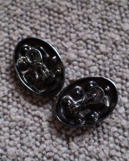 YSL clip-on earrings