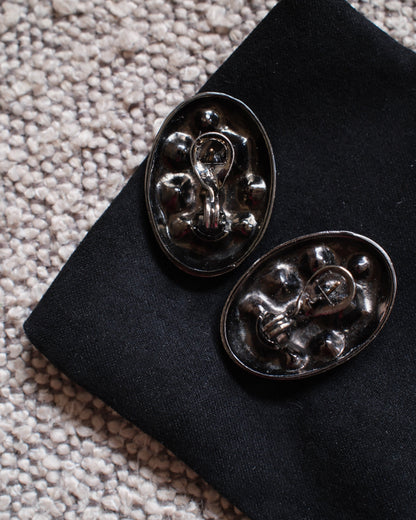 YSL clip-on earrings